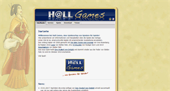 Desktop Screenshot of hallgames.de