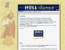 Tablet Screenshot of hallgames.de